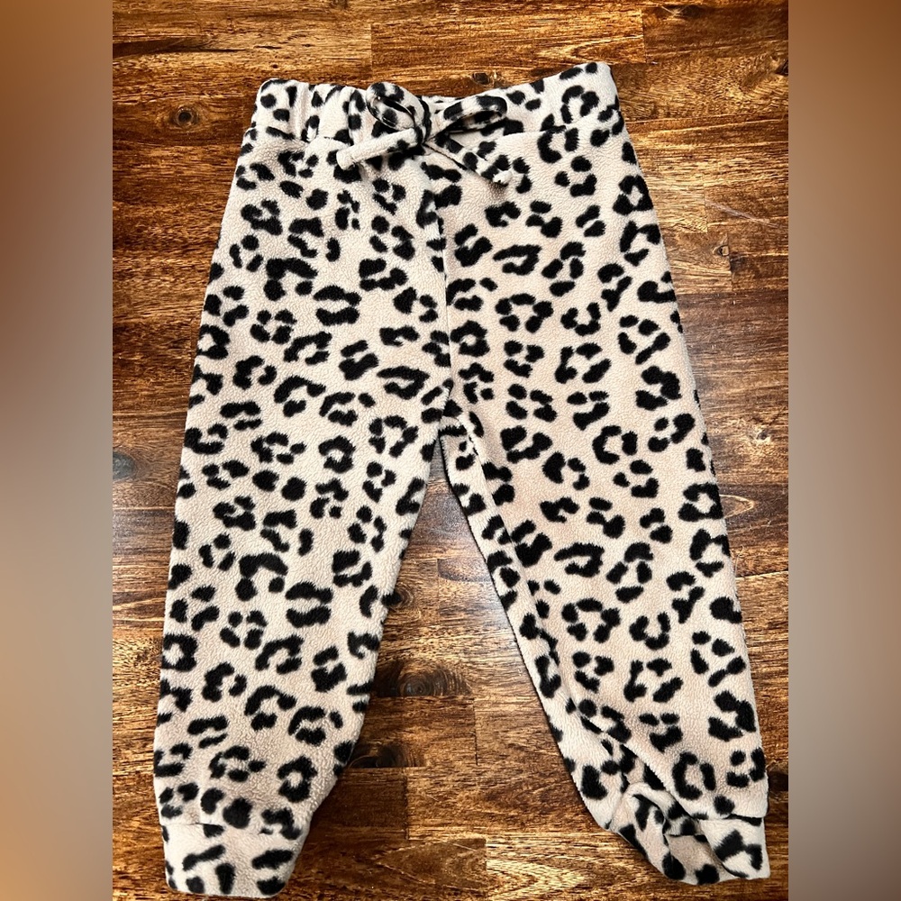 Leopard Print Kids Sweatpants